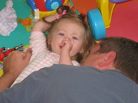Resting with Daddy