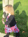 Sofie loves to wear dresses with tights!