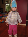 Swim diaper hat!