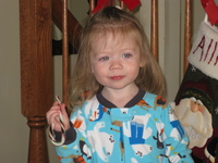 Christmas morning