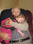 Sofie and Great Grandpa