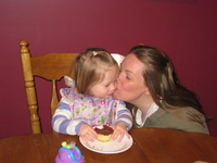 Sofie and Mommy