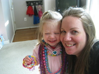 Sofie and Mommy