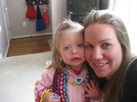 Sofie and Mommy