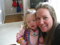 Sofie and Mommy