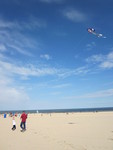 Flying a kite