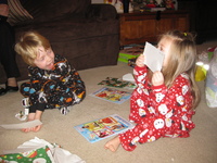 Christmas morning