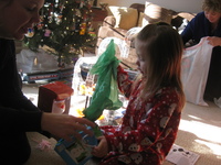 Christmas morning