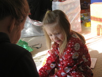 Christmas morning