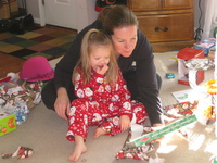 Christmas morning