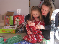 Christmas morning